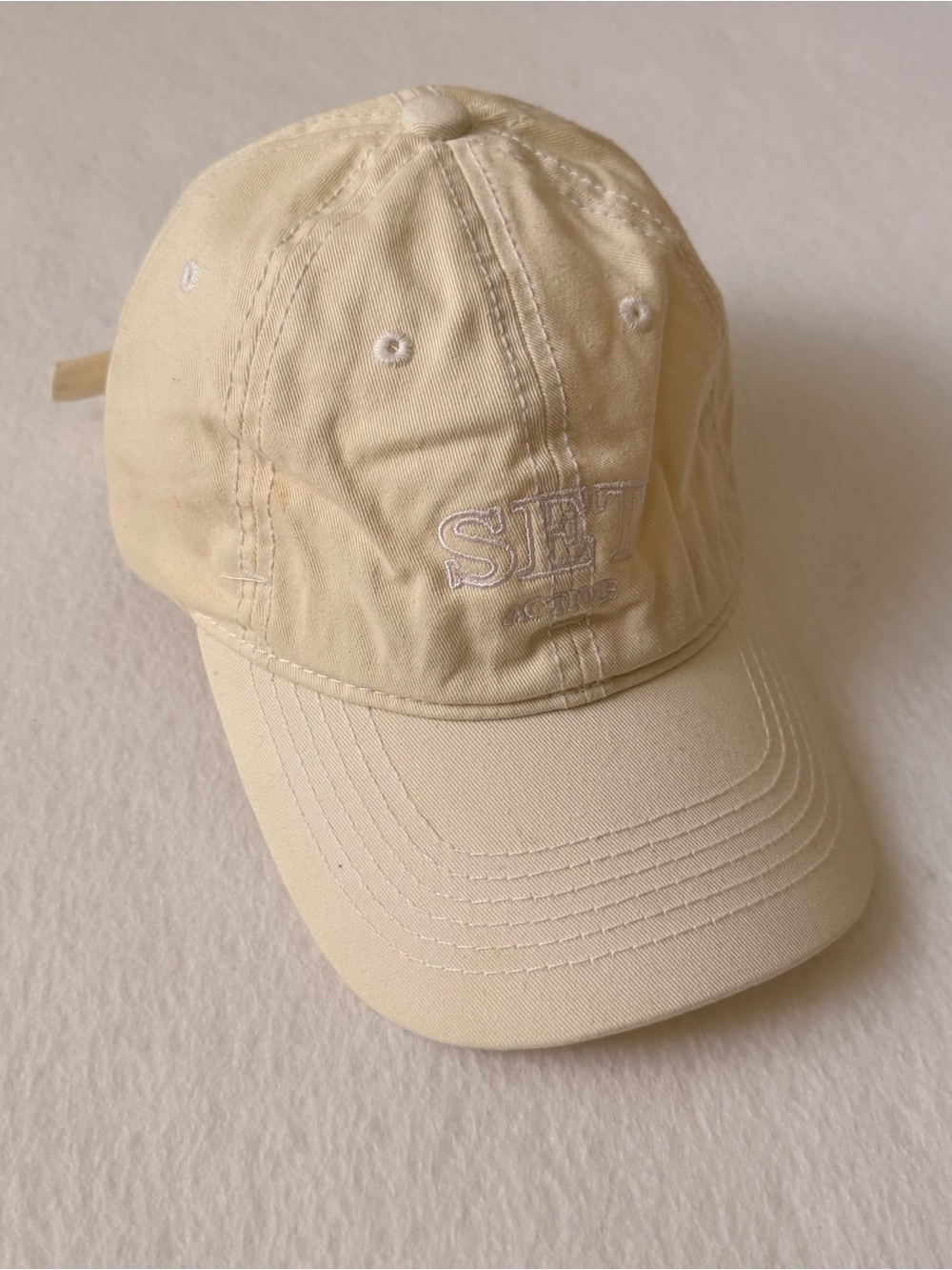 Set Active x Aimee Song Aimee x SET Dad Hat Crema NWOT